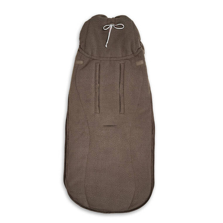 Lodger Śpiworek do wózka polarowy zimowy brązowy Teddy Fleece Buffalo