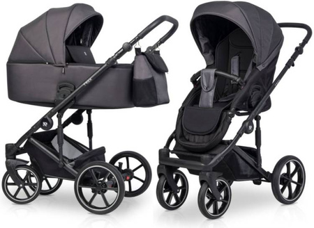 Riko Trex Wózek Głęboko-Spacerowy 2w1 Anthracite