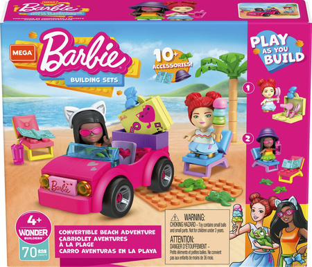 Mega Bloks Barbie Plażowanie w Malibu GWR79