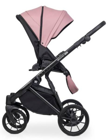 Riko Brano Pro Wózek Głęboko-Spacerowy 2w1 Energy Pink