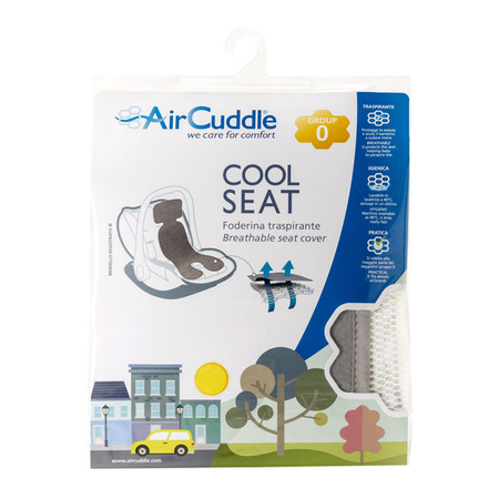 AirCuddle Cool Seat Oddychająca Wkładka Antypotowa Do Fotelików 0-13 kg Nut