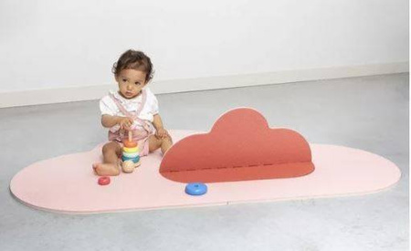 Quut Playmat Mata do Zabawy Chmurka Blush Rose