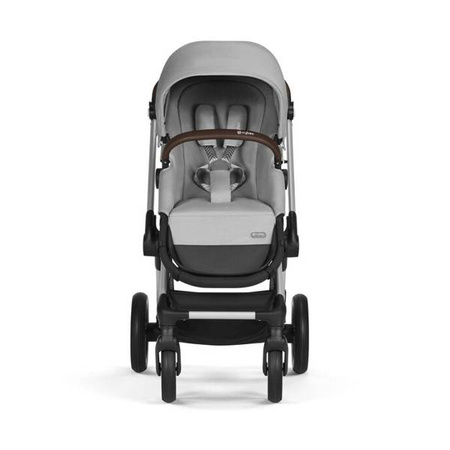 Cybex Eos Lux Wózek Głęboko-Spacerowy Rama Srebrna Lava Grey