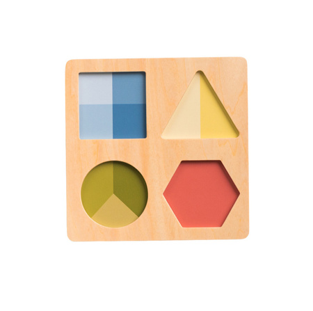 Taf Toys Układanka Kształtów z Silikonowymi Stemplami