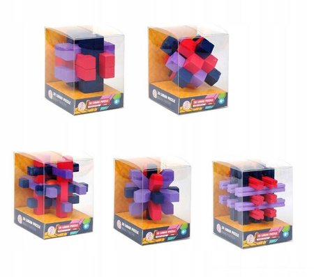 Albi Łamigłowka Drewniana Kolorowa Mix Wzorów