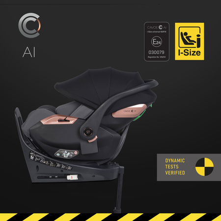 Cavoe AI Fotelik Samochodowy 0-13 Kg Shadow