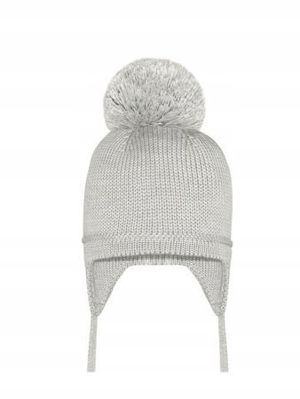 Barbaras Czapka Zimowa Fortuna Grey 40-42 cm