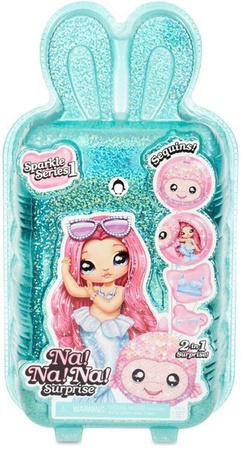 Na! Na! Na! L.O.L Surprise lol Błyszcząca Lalka z Pomponem Pinguin