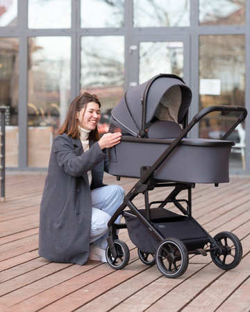 Carrello Alfa Gondola Do Wózka Feather Grey