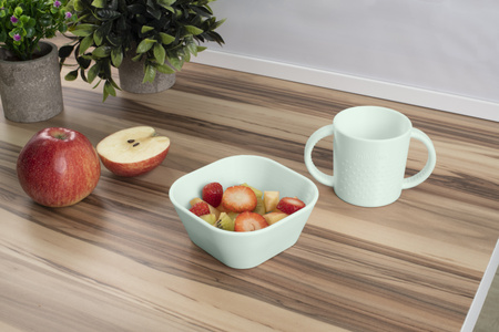 Miniland Zestaw Stołowy 5-częściowy Okrągły Dolce - Cukierkowy