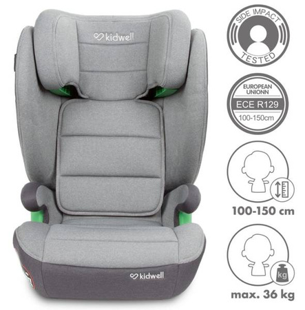 Kidwell Weston Fotelik Samochodowy 15-36kg Light Gray