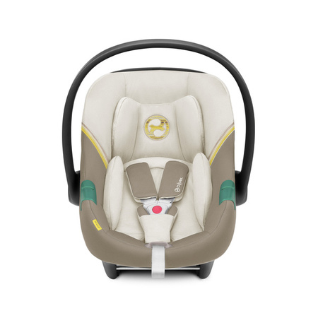 Cybex Aton S2 i-Size Fotelik Samochodowy 0-13kg Seashell Beige 2023 + Cybex Baza One Isofix