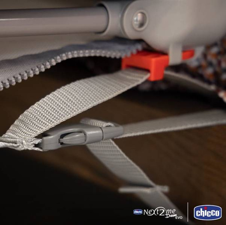 Chicco Next2me Dream Evo Łóżeczko Dostawne Grey Re_Lux