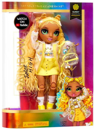 Rainbow High Junior Modowa Lalka Sunny Madison