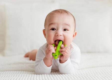 GiliGums Szczoteczka Gryzak Kaktus 3m+