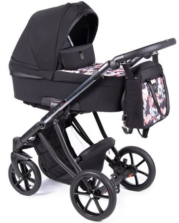 Coletto Dante Wózek Głęboko-Spacerowy 2w1 D-07 Czarno-Grafitowa Rama