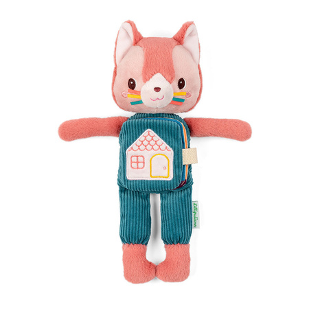 Lilliputiens Przytulanka z książeczką Kotka Jeanne 6 m+