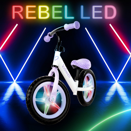 Kidwell Rebel Led Rowerek Biegowy Dots