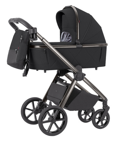 Carrello Omega CRL-6530 Wózek Głęboko-Spacerowy Absolut Black
