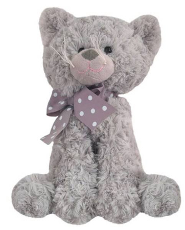 Kot Beatrice Szary 25 cm 13506