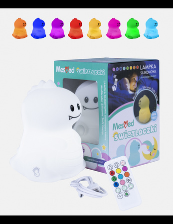 MesMed Lampka Świetlaczek Dinuś