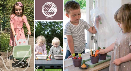 Dantoy GREEN GARDEN Zestaw sztućców