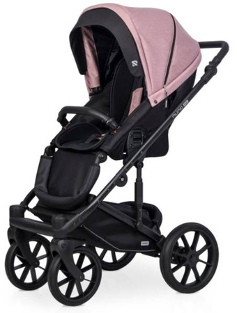Riko Nuno Pro Wózek Głęboko-Spacerowy 2w1 z Miękką Gondolą Rose