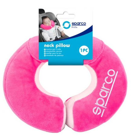 Sparco Poduszka Podróżna Kołnież Do Auta Różowy