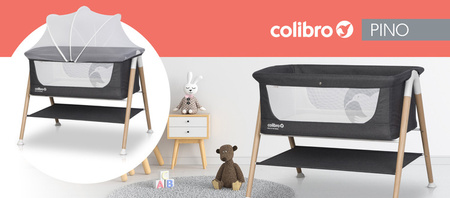 Colibro Pino Łóżeczko Dziecięce Onyx