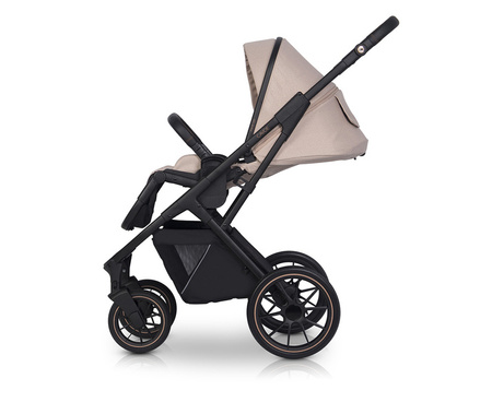 Cavoe Axo Shine Wózek Głęboko-Spacerowy 2w1 + Torba + Adaptery Flamingo