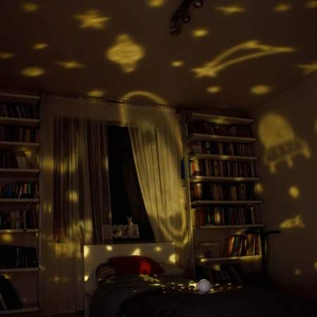 InnoGIO GioStar Astronaut Projektor z Pozytywką Dla Dzieci Astronauta