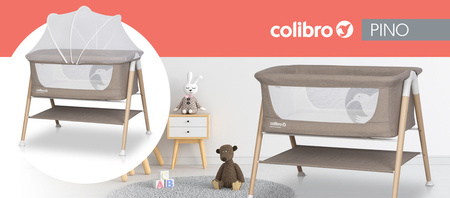 Colibro Pino Łóżeczko Dziecięce Natural