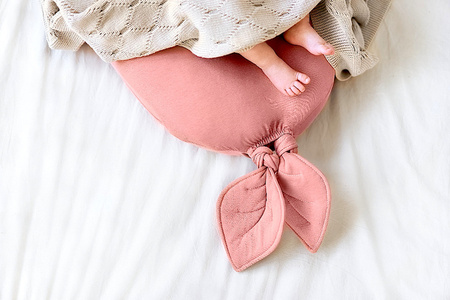 Poofi Nest Uniwersalna Poduszka Ciążowa Herbaciana Róża