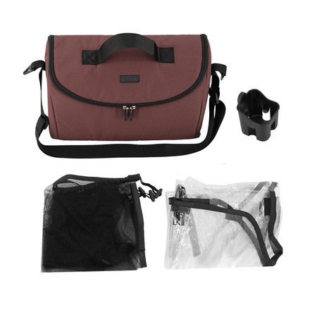 MoMi Clara Wózek Spacerowy Burgundowy