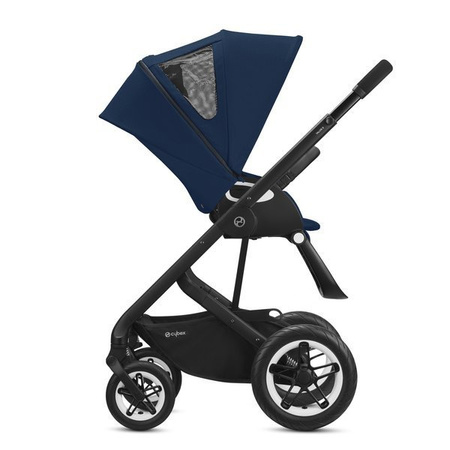 Cybex Talos S Lux Wózek Spacerowy Czarna Rama Deep Black