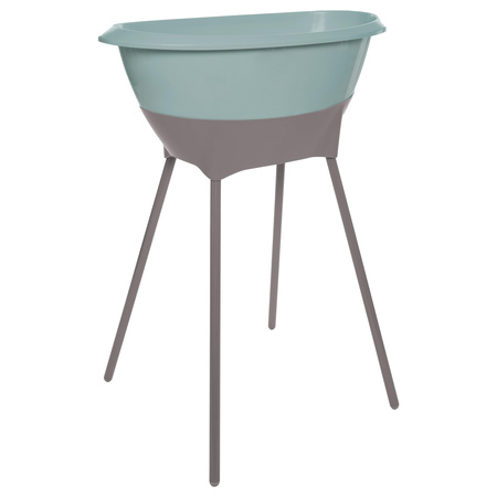 Luma Zestaw Kąpielowy 8 Elementów Wanienka i Akcesoria Ice Blue