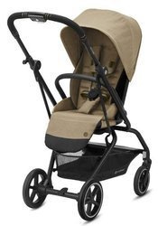 Cybex Eezy S Twist + Plus 2 Wózek Spacerowy  Classic Beige - Czarna Rama