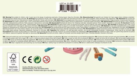 Joueco Drewniany zestaw MAŁEGO DENTYSTY z torbą