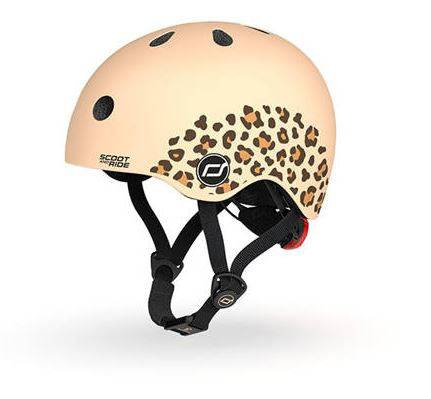 Scootandride Kask XXS-S Dla dzieci 1-5 Lat Leopard