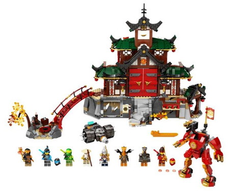Lego Ninjago Klocki Dojo Ninja w Świątyni 71767