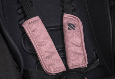 Riko Nuno Pro Wózek Głęboko-Spacerowy 2w1 z Miękką Gondolą Rose