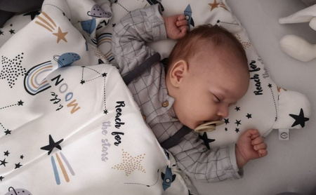 Yosoy Otulacz Bambusowy 120x120 cm Moon/Planety