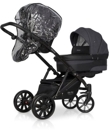 Riko Team Wózek Bliźniaczy Rok Po Roku Głęboko-Spacerowy Grey Fox