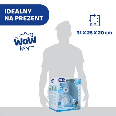 Chicco Miś z Projektorem Niebieski