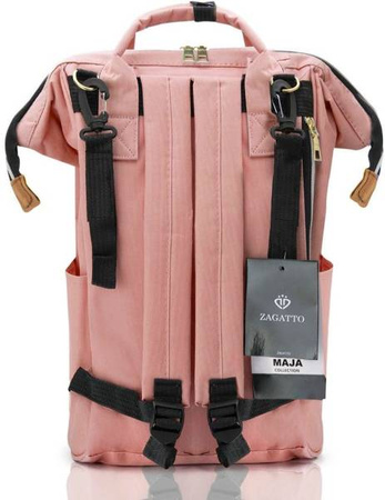 Zagatto ZJMaja2022 Torba Plecak do Wózka Pink