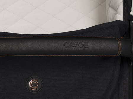 Cavoe Axo Style Wózek Głęboko-Spacerowy 2w1 + Adaptery Meteorite