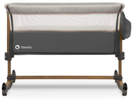 Lionelo Leonie Łóżeczko Dostawne Turystyczne Stone Grey