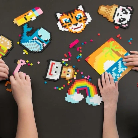 Fat Brain Toy Jixelz Puzzelki Pixelki Mega Zestaw Kreatora