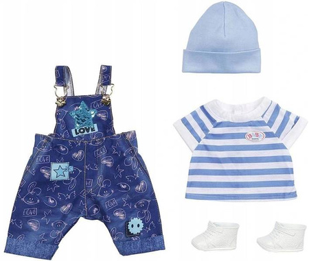 Baby Born Deluxe Jeans Zestaw Ubranek