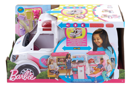 Mattel Barbie Mobilna Karetka ze Światłem i Dźwiękiem FRM19